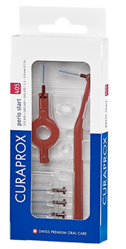 Picture of Curaprox CPS PERIO START Pack - 405 Cherry Red