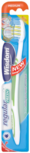 Picture of Wisdom Regular Fresh MEDIUM Toothbrush