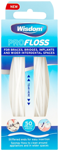 Picture of Wisdom PROFLOSS Unflavoured (50 strands)