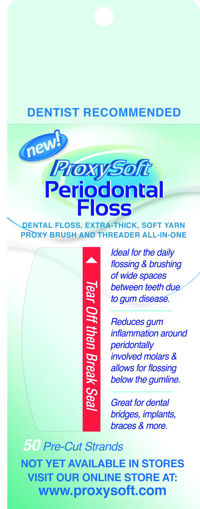 Picture of ProxySoft PERIODONTAL Floss (50)