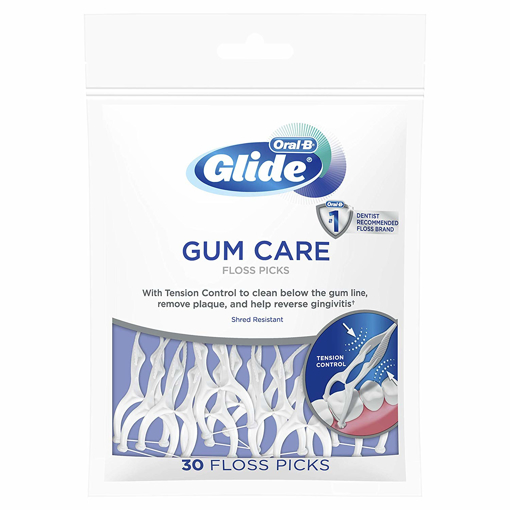Picture of Oral-B Glide GUM CARE Picks (30 Bag)