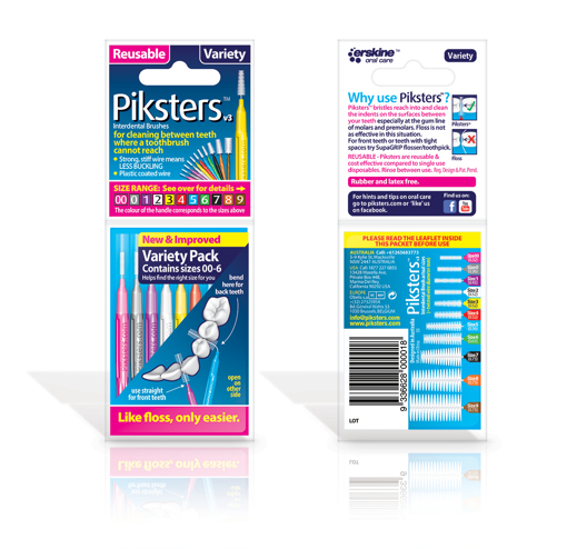 Picture of Piksters - variety (1 each size) pack