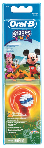 Picture of Oral-B Stages Kids Twin Pack Heads