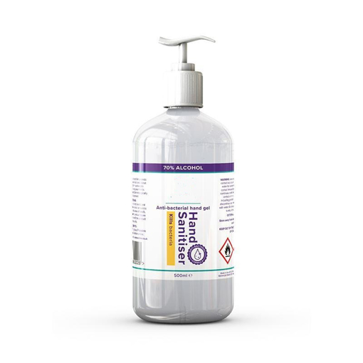 Picture of 70% Alcohol Hand Sanitiser 500ml Pump