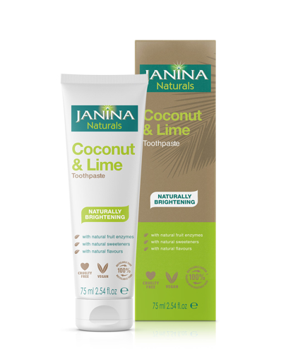 Picture of Janina Naturals Coconut Oil & Lime 75ml