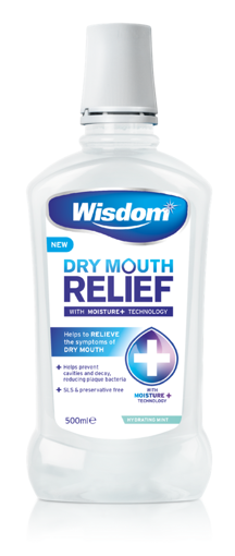 Picture of Wisdom Dry Mouth Relief Mouthwash 500ml