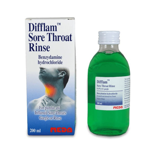 Picture of Difflam Sore Throat Rinse 200ml
