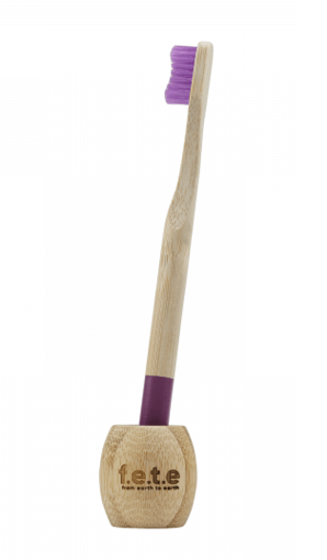 Picture of f.e.t.e Bamboo Toothbrush Stand