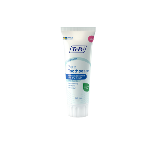 Picture of TePe PURE UNFLAVOURED Toothpaste 75ml