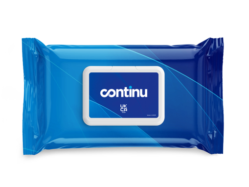 Picture of Continu 2 in 1 Surface Wipes FLAT PACK (200)