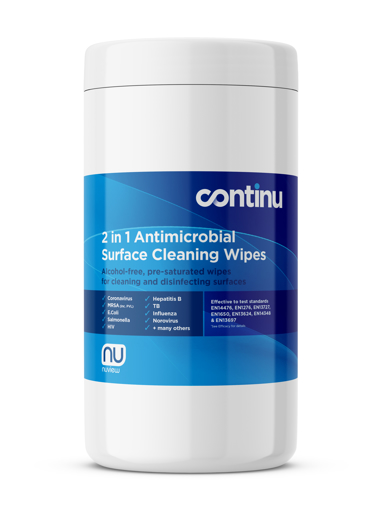 Picture of Continu 2 in 1 Surface Wipes(200)