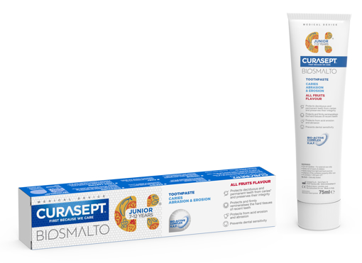 Picture of Curasept Biosmalto Toothpaste JUNIOR 75ml