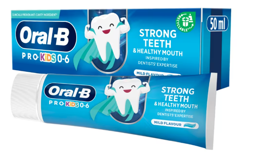 Picture of Oral-B Pro Kids Toothpaste 0-6 yrs (50ml)