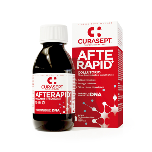 Picture of Curasept AfteRapid Mouthwash DNA 125ml Bottle