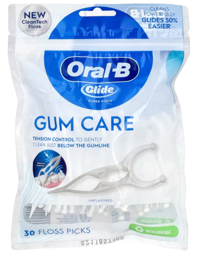 Picture of Oral-B Glide GUM CARE Picks (30 Bag)
