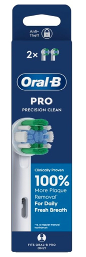 Picture of Oral-B PRECISION CLEAN Twin Heads (EB20-2)
