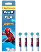 Picture of Oral B Kids Spiderman 4 Pack Toothbrush Heads
