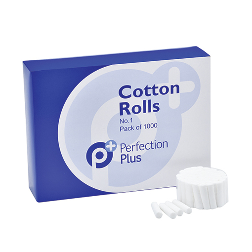 Picture of Perfection Plus Cotton Rolls No 1 (pk 1000)